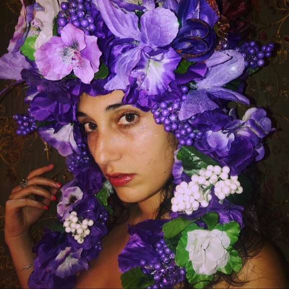 Flower Dionysus headdress